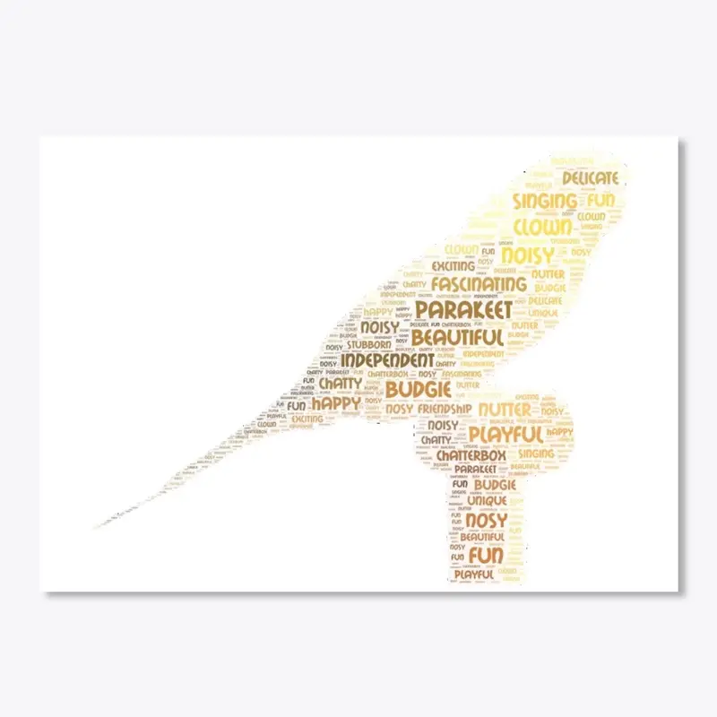 Budgie WordArt